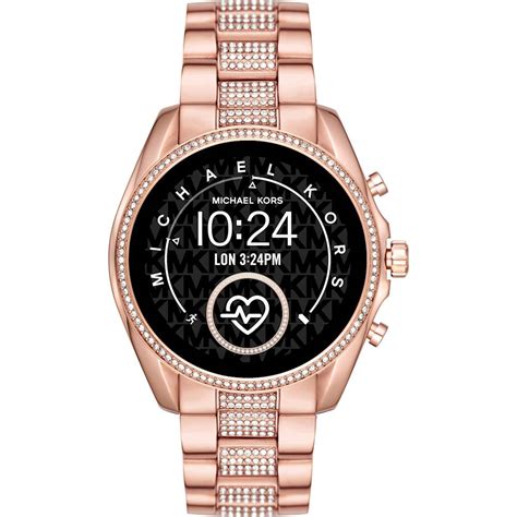 michael kors women's gen 5 bradshaw smartwatch - rose gold|Gen 6 Bradshaw Rose Gold.